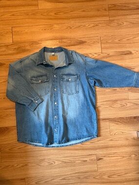 H&M Light Blue Denim Jean Jacket